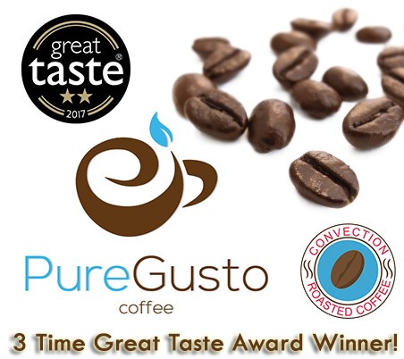 PureGusto Signature Great Taste Award Coffee Beans 6KG